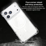 حافظة هاتف مغناطيسية مقاومة للصدمات بأربع فتحات من XDcase، بدون حزام معصم، لهواتف iPhone 17 Pro Max، iPhone 17 Pro