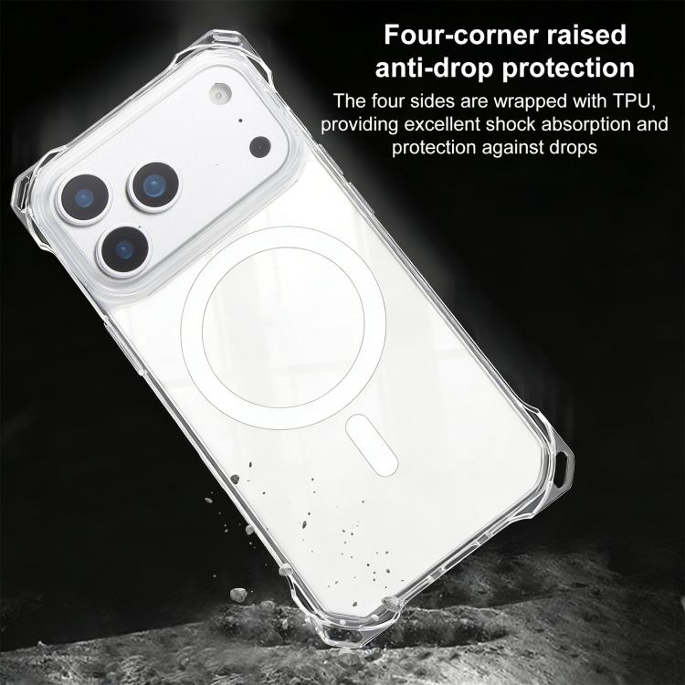 حافظة هاتف مغناطيسية مقاومة للصدمات بأربع فتحات من XDcase، بدون حزام معصم، لهواتف iPhone 17 Pro Max، iPhone 17 Pro