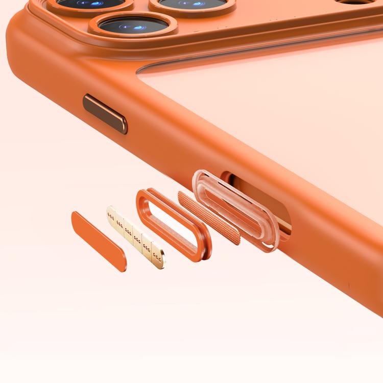 حافظة هاتف شفافة مقاومة للصدمات ومغناطيسية من PC مع فتحات دقيقة، لهواتف iPhone 17 Pro Max، iPhone 17 Pro