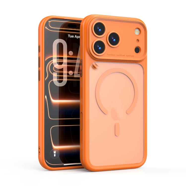 حافظة هاتف شفافة مقاومة للصدمات ومغناطيسية من PC مع فتحات دقيقة، لهواتف iPhone 17 Pro Max، iPhone 17 Pro