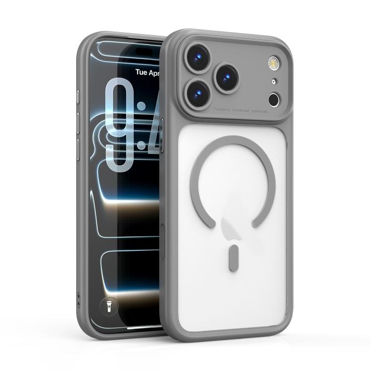 حافظة هاتف شفافة مقاومة للصدمات ومغناطيسية من PC مع فتحات دقيقة، لهواتف iPhone 17 Pro Max، iPhone 17 Pro