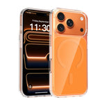 حافظة هاتف ملونة صلبة هجينة من PC وTPU مغناطيسية، لهواتف iPhone 17 Pro Max، iPhone 17 Pro، iPhone 17
