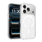حافظة هاتف ملونة صلبة هجينة من PC وTPU مغناطيسية، لهواتف iPhone 17 Pro Max، iPhone 17 Pro، iPhone 17