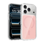 حافظة هاتف ملونة صلبة هجينة من PC وTPU مغناطيسية، لهواتف iPhone 17 Pro Max، iPhone 17 Pro، iPhone 17