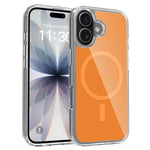 حافظة هاتف ملونة صلبة هجينة من PC وTPU مغناطيسية، لهواتف iPhone 17 Pro Max، iPhone 17 Pro، iPhone 17