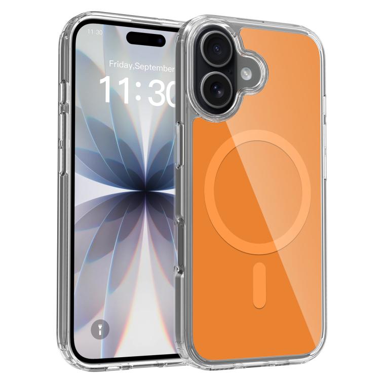 حافظة هاتف ملونة صلبة هجينة من PC وTPU مغناطيسية، لهواتف iPhone 17 Pro Max، iPhone 17 Pro، iPhone 17