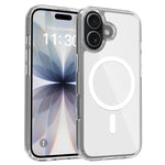حافظة هاتف ملونة صلبة هجينة من PC وTPU مغناطيسية، لهواتف iPhone 17 Pro Max، iPhone 17 Pro، iPhone 17
