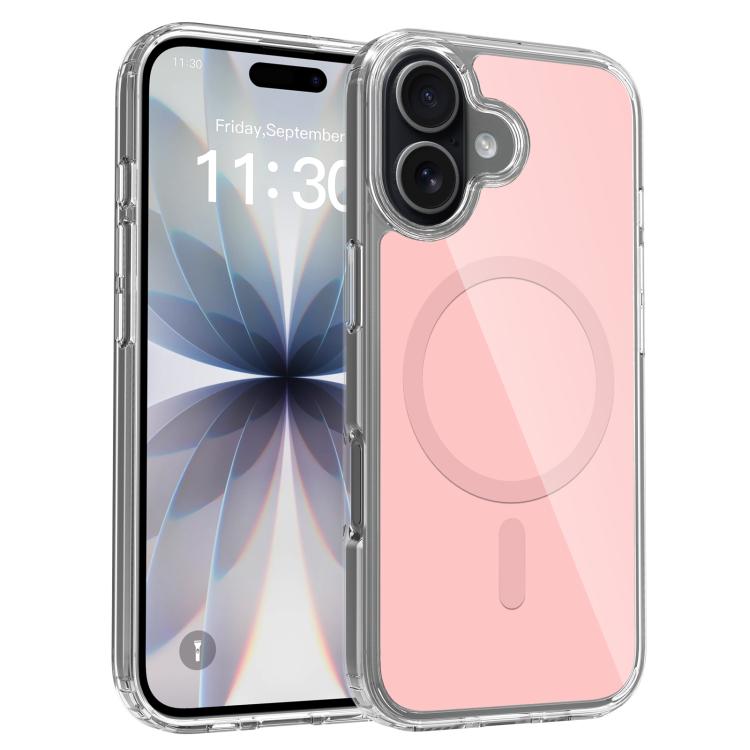 حافظة هاتف ملونة صلبة هجينة من PC وTPU مغناطيسية، لهواتف iPhone 17 Pro Max، iPhone 17 Pro، iPhone 17