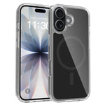 حافظة هاتف ملونة صلبة هجينة من PC وTPU مغناطيسية، لهواتف iPhone 17 Pro Max، iPhone 17 Pro، iPhone 17