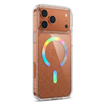 حافظة هاتف TPU مغناطيسية مع بريق، لهواتف iPhone 17 Pro Max، iPhone 17 Pro