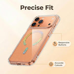 Glitter Magnetic TPU Phone Case, For iPhone 18 Pro / 17 Pro, For iPhone 18 Pro Max / 17 Pro Max