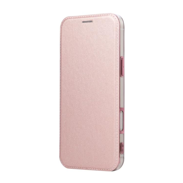 حافظة هاتف رفيعة جداً من الجلد النباتي مع طلاء مغناطيسي، لهواتف iPhone 17 Pro Max، iPhone 17 Pro، iPhone 17، iPhone Air، iPhone 16e، iPhone 16 Pro Max
