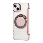حافظة هاتف رفيعة جداً من الجلد النباتي مع طلاء مغناطيسي، لهواتف iPhone 15، iPhone 14 / 13، iPhone 14 Pro، iPhone 14 Pro Max، iPhone 13 Pro Max، iPhone 13 Pro