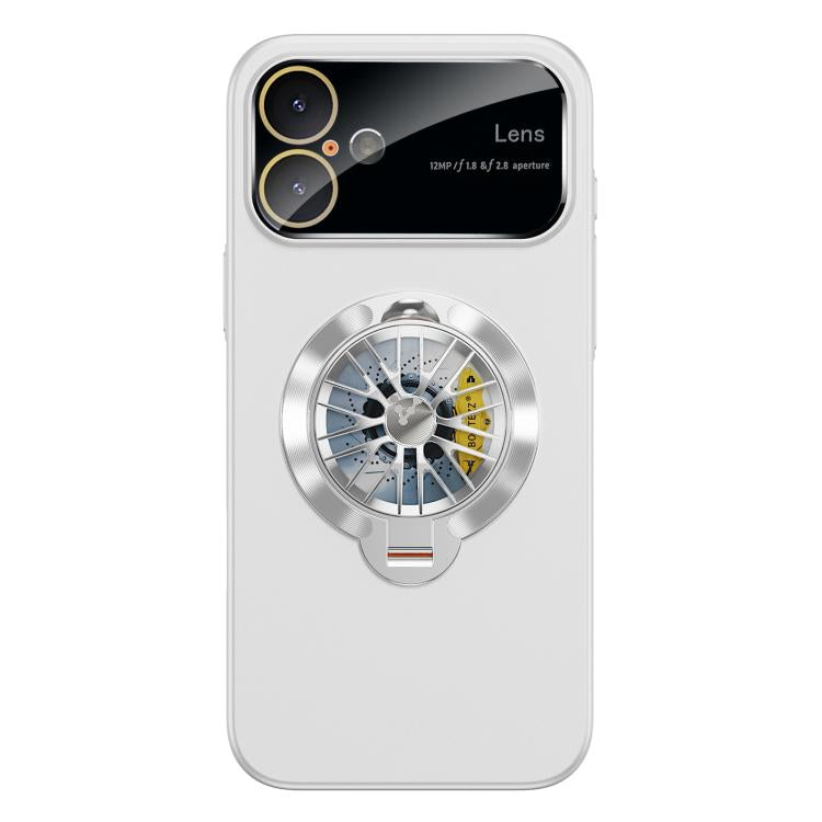 حافظة هاتف مغناطيسية مع نافذة كاميرا من PC وستاند دوار جيروسكوبي، لهواتف iPhone 17 Pro Max، iPhone 17 Pro، iPhone 17، iPhone Air، iPhone 16 Pro Max، iPhone 16 Pro