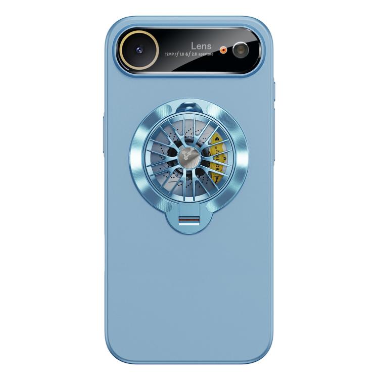 حافظة هاتف مغناطيسية مع نافذة كاميرا من PC وستاند دوار جيروسكوبي، لهواتف iPhone 17 Pro Max، iPhone 17 Pro، iPhone 17، iPhone Air، iPhone 16 Pro Max، iPhone 16 Pro