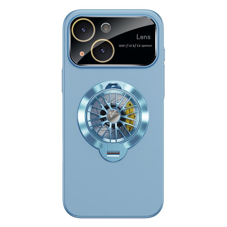 حافظة هاتف مغناطيسية مع نافذة كاميرا من PC وستاند دوار جيروسكوبي، لهواتف iPhone 16 Plus، iPhone 16، iPhone 15 Pro Max، iPhone 15 Pro، iPhone 15 Plus، iPhone 15