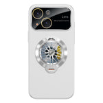 Glaze PC Camera Window Gyro Kickstand Magnetic Phone Case, For iPhone 14 Plus, For iPhone 14, For iPhone 14 Pro, For iPhone 14 Pro Max, For iPhone 13 Pro Max, For iPhone 13 Pro