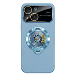 Glaze PC Camera Window Gyro Kickstand Magnetic Phone Case, For iPhone 14 Plus, For iPhone 14, For iPhone 14 Pro, For iPhone 14 Pro Max, For iPhone 13 Pro Max, For iPhone 13 Pro