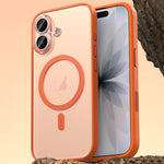 غطاء هاتف مغناطيسي من الجلد النباتي، لهواتف iPhone 17 Pro Max، iPhone 17 Pro، iPhone 17