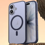 غطاء هاتف مغناطيسي من الجلد النباتي، لهواتف iPhone 17 Pro Max، iPhone 17 Pro، iPhone 17