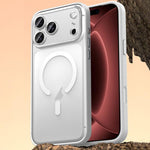 غطاء هاتف مغناطيسي من الجلد النباتي، لهواتف iPhone 17 Pro Max، iPhone 17 Pro، iPhone 17