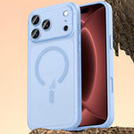 غطاء هاتف مغناطيسي من الجلد النباتي، لهواتف iPhone 17 Pro Max، iPhone 17 Pro، iPhone 17