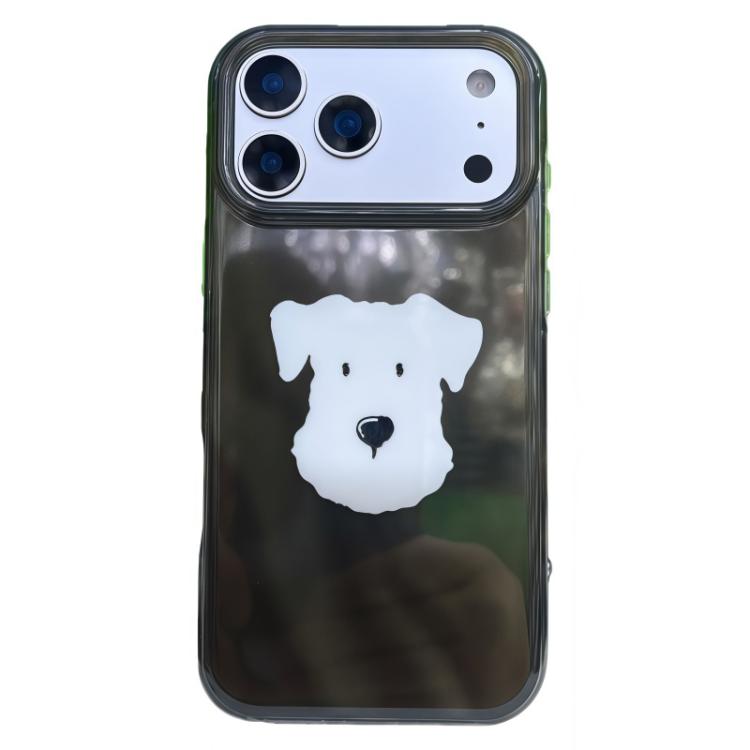 غطاء هاتف من TPU بنمط IMD بحواف مدورة، لهواتف iPhone 17 Pro Max، iPhone 17 Pro، iPhone 17