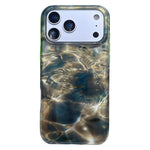 غطاء هاتف من TPU بنمط IMD بحواف مدورة، لهواتف iPhone 17 Pro Max، iPhone 17 Pro، iPhone 17