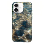 غطاء هاتف من TPU بنمط IMD بحواف مدورة، لهواتف iPhone 17 Pro Max، iPhone 17 Pro، iPhone 17