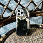 غطاء هاتف من TPU بنمط IMD بحواف مدورة، لهواتف iPhone 15 Pro Max، iPhone 15 Pro، iPhone 15