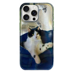 غطاء هاتف من TPU بنمط IMD بحواف مدورة، لهواتف iPhone 15 Pro Max، iPhone 15 Pro، iPhone 15