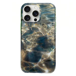 غطاء هاتف من TPU بنمط IMD بحواف مدورة، لهواتف iPhone 15 Pro Max، iPhone 15 Pro، iPhone 15