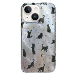 غطاء هاتف من TPU بنمط IMD بحواف مدورة، لهواتف iPhone 15 Pro Max، iPhone 15 Pro، iPhone 15