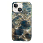 غطاء هاتف من TPU بنمط IMD بحواف مدورة، لهواتف iPhone 14، iPhone 14 Pro، iPhone 14 Pro Max