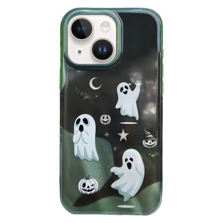 غطاء هاتف من TPU بنمط IMD بحواف مدورة، لهواتف iPhone 14، iPhone 14 Pro، iPhone 14 Pro Max