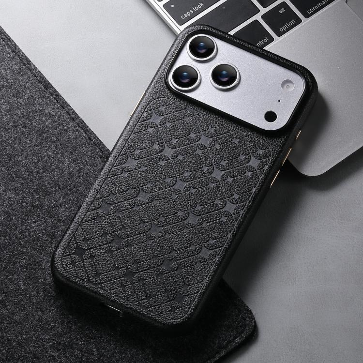 غطاء هاتف ESEBLE B2 بنمط مربعات ستارلايت، لهواتف iPhone 17 Pro Max، iPhone 17 Pro