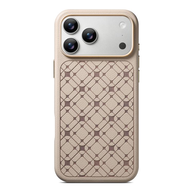 غطاء هاتف ESEBLE B2 بنمط مربعات ستارلايت، لهواتف iPhone 17 Pro Max، iPhone 17 Pro