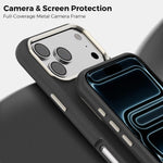 غطاء هاتف موكومي بسيط مغناطيسي مقاوم للصدمات، لهواتف iPhone 17 Pro Max، iPhone 17 Pro