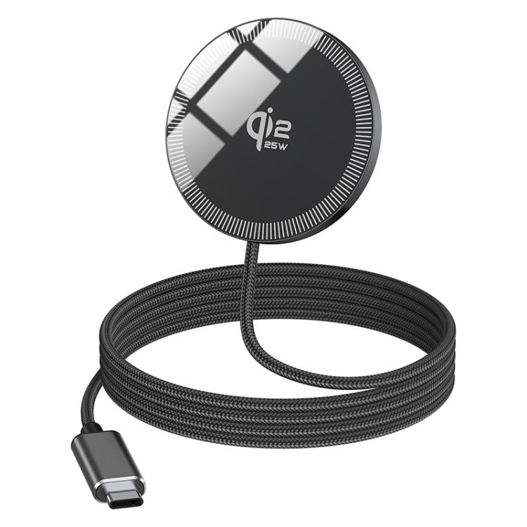 QI2 25W USB-C / Type-C Interface Portable Magnetic Wireless Charger
