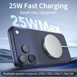 QI2 25W USB-C / Type-C Interface Portable Magnetic Wireless Charger