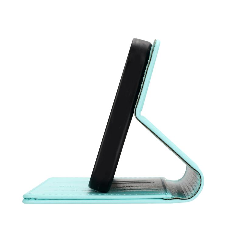 غطاء هاتف من الجلد النباتي مزين بألماس على شكل فتاة باليه ويدعم RFID، لهواتف iPhone 16 Pro، iPhone 16 Plus، iPhone 16، iPhone 15 Pro Max، iPhone 15 Pro، iPhone 15 Plus