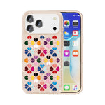 Glittering Crystal Red Heart Pattern Phone Case, For iPhone 17 Pro Max, For iPhone 17 Pro
