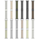 Magnetic Clasp One Beads Silicone Titanium Alloy Watch Band, For Apple Watch 46mm / 49mm / 45mm / 44mm, For Apple Watch 42mm / 41mm / 40mm / 38mm