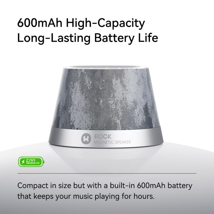 مكبر صوت بلوتوث صغير ROCK K13 Pro مع شحن لاسلكي مغناطيسي