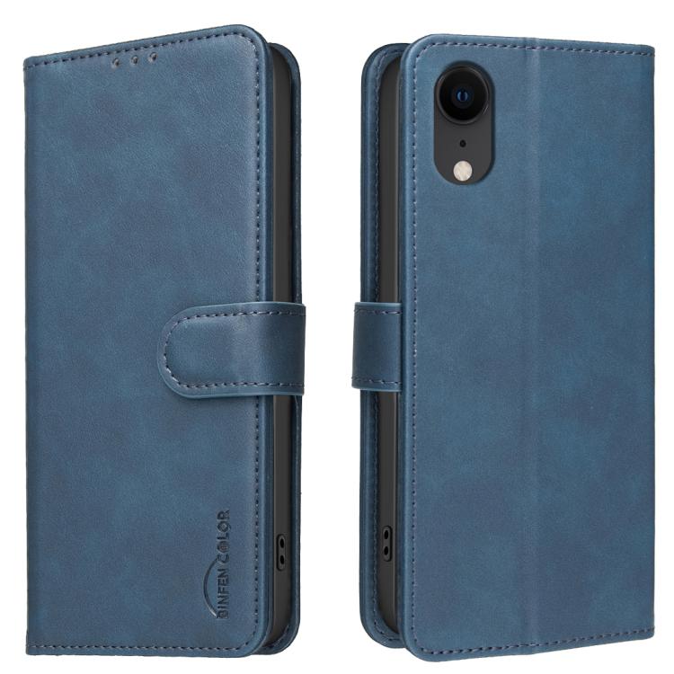 غطاء هاتف من الجلد النباتي بنقشة جلد العجل بلون صلب مع حماية RFID، لهواتف iPhone XS Max، iPhone 6 Plus/7 Plus/8 Plus، iPhone 6 / 7 / 8