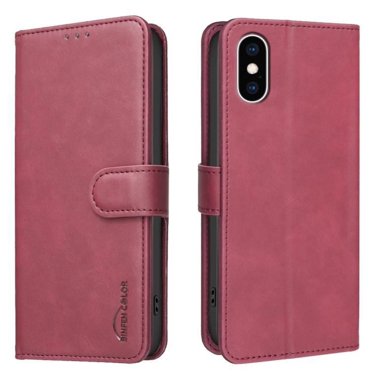 غطاء هاتف من الجلد النباتي بنقشة جلد العجل بلون صلب مع حماية RFID، لهواتف iPhone XS Max، iPhone 6 Plus/7 Plus/8 Plus، iPhone 6 / 7 / 8