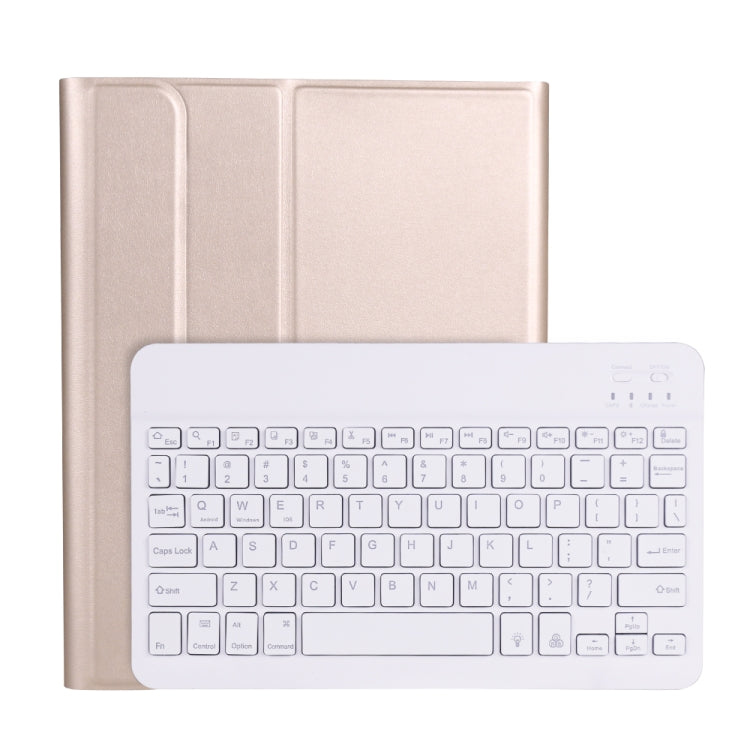 غطاء حماية بلوحة مفاتيح بلوتوث رفيع للغاية مع إضاءة خلفية قابل للفصل لجهاز iPad Air 11 2024 / 2025 / Air 4 10.9 بوصة 2020، مع حامل وفتحة قلم، A098BS