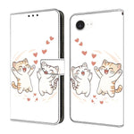 غطاء هاتف من جلد نباتي مطلي يشبه الكريستال، لهواتف iPhone 17e / 16e، iPhone 17 Pro Max، iPhone 17 Pro، iPhone 17