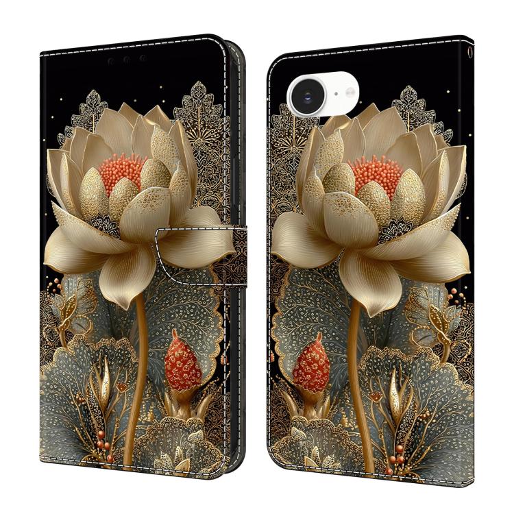 غطاء هاتف من جلد نباتي مطلي يشبه الكريستال، لهواتف iPhone 17e / 16e، iPhone 17 Pro Max، iPhone 17 Pro، iPhone 17
