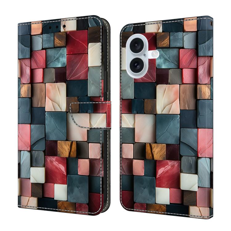 غطاء هاتف من جلد نباتي مطلي يشبه الكريستال، لهواتف iPhone 17e / 16e، iPhone 17 Pro Max، iPhone 17 Pro، iPhone 17